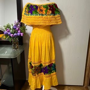 embroidered Dress from Chiapas México